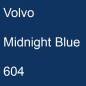 Preview: Volvo, Midnight Blue, 604.